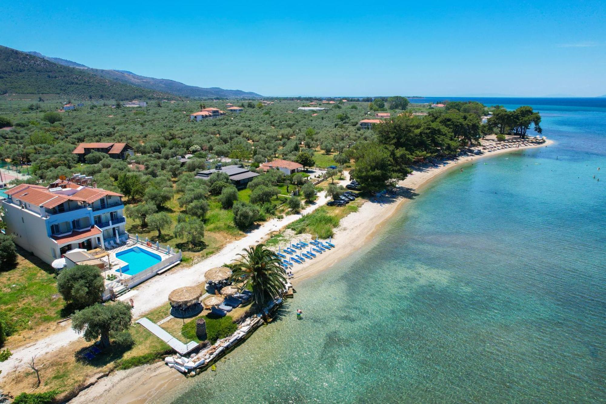 Golden Sunset Hotel Skala Rachoni  Exterior foto