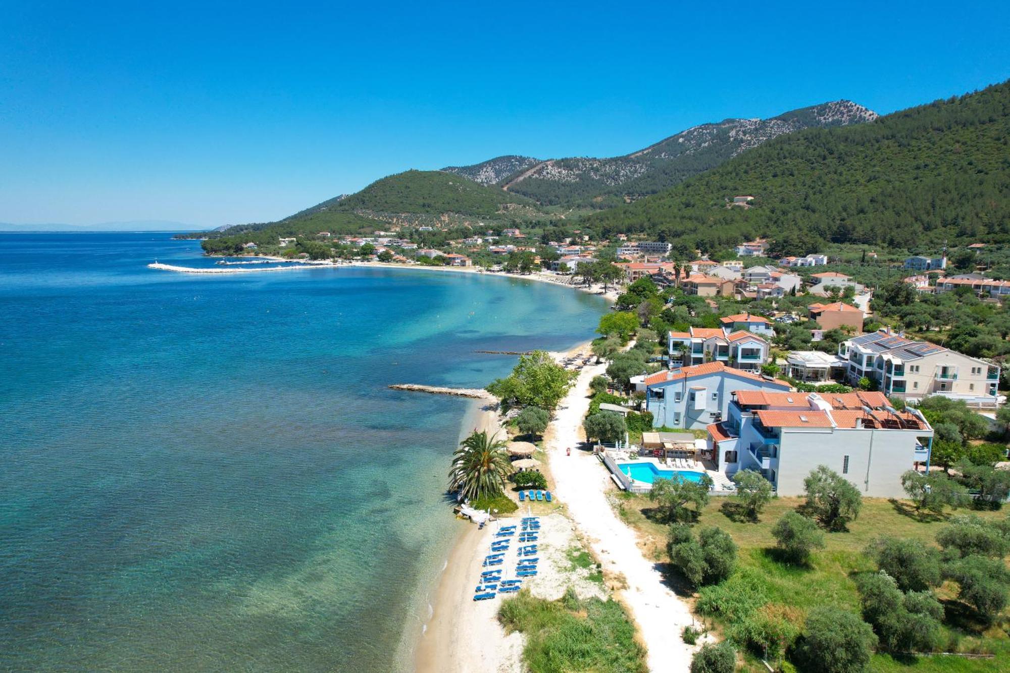 Golden Sunset Hotel Skala Rachoni  Exterior foto