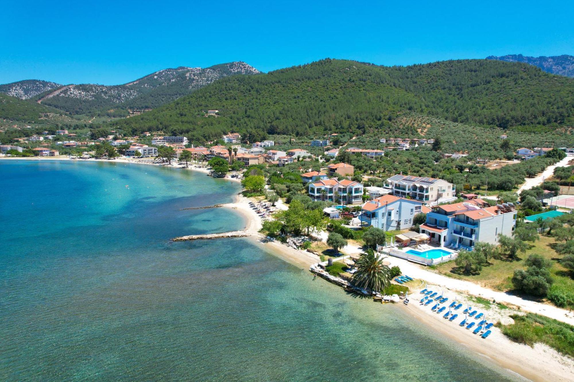 Golden Sunset Hotel Skala Rachoni  Exterior foto