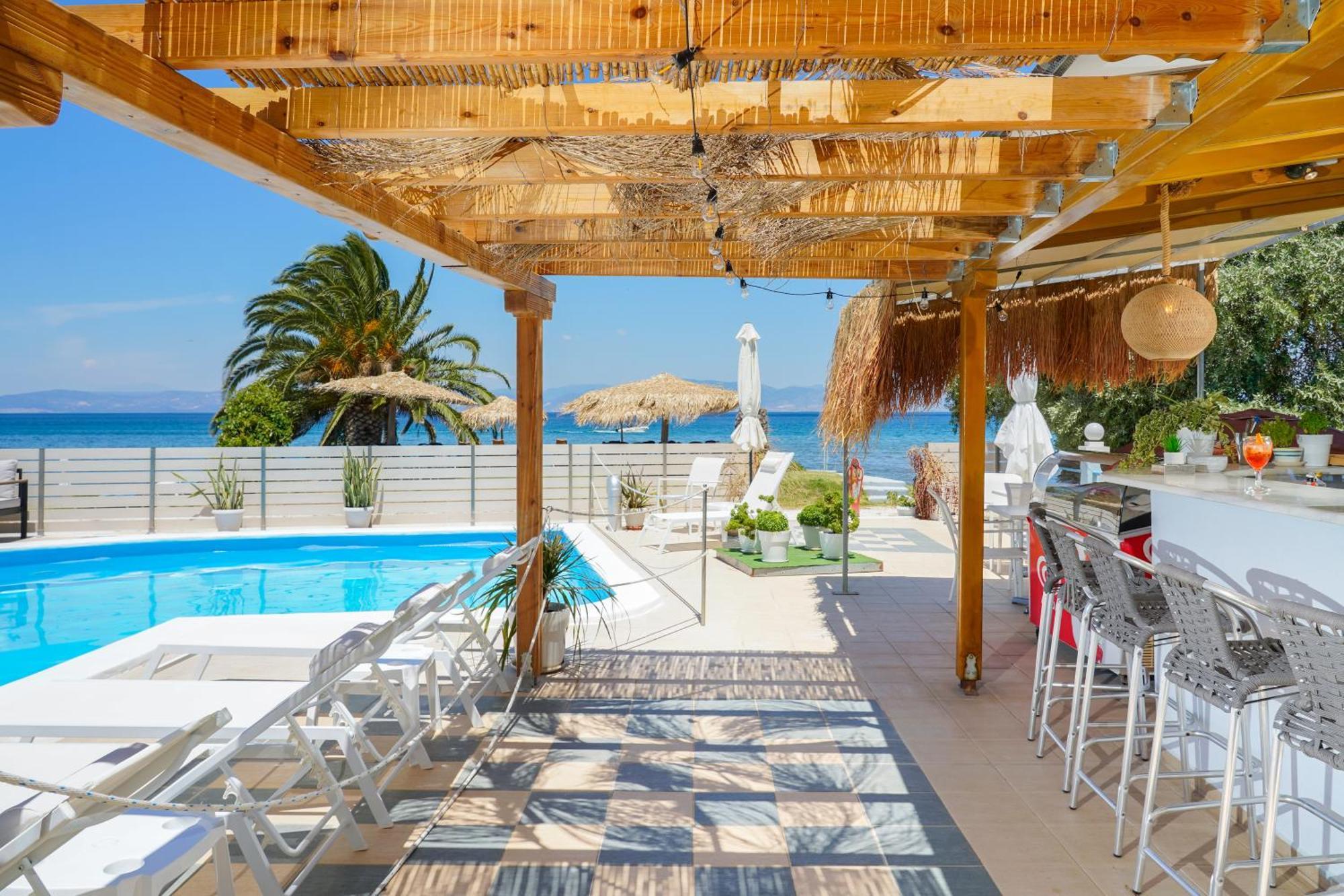 Golden Sunset Hotel Skala Rachoni  Exterior foto