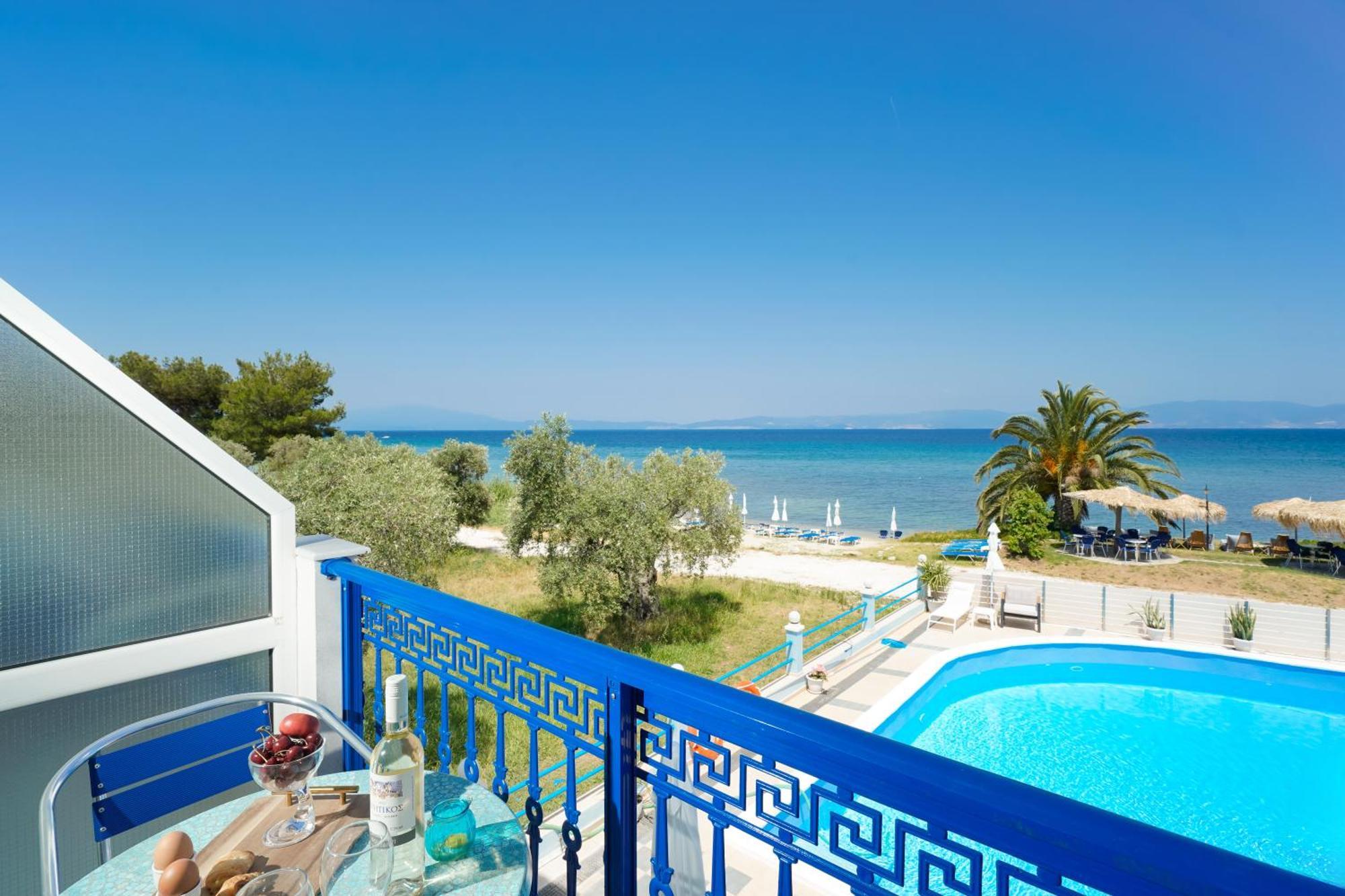 Golden Sunset Hotel Skala Rachoni  Exterior foto